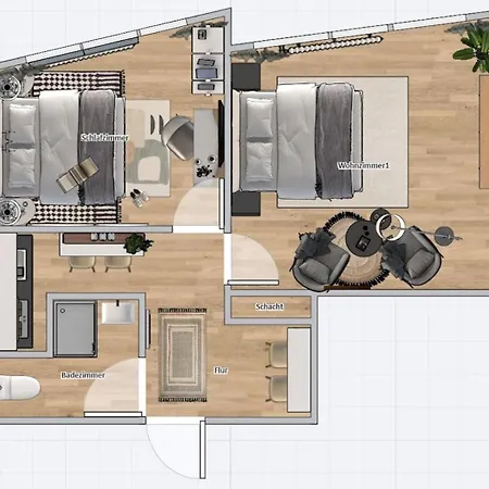 Apartment Modernes *